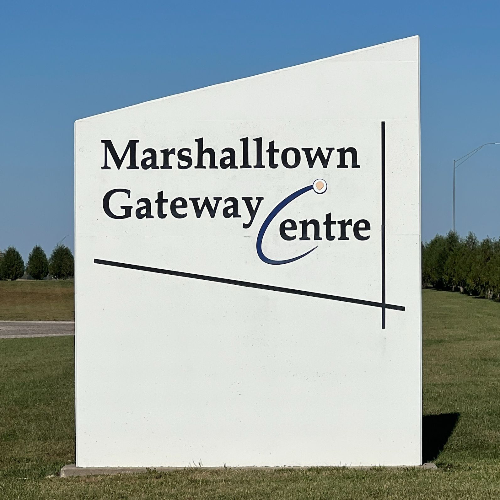 Marshalltown Gateway Centre Sign