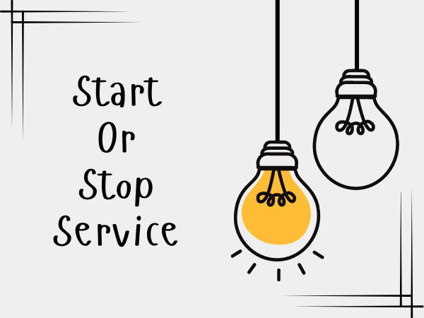 Start/Stop Service1